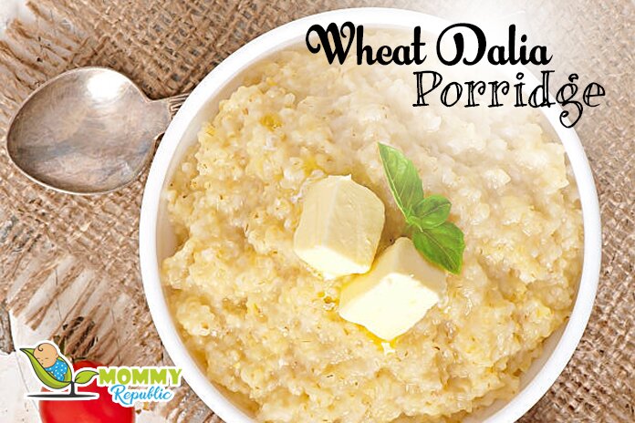wheat dalia porridge
